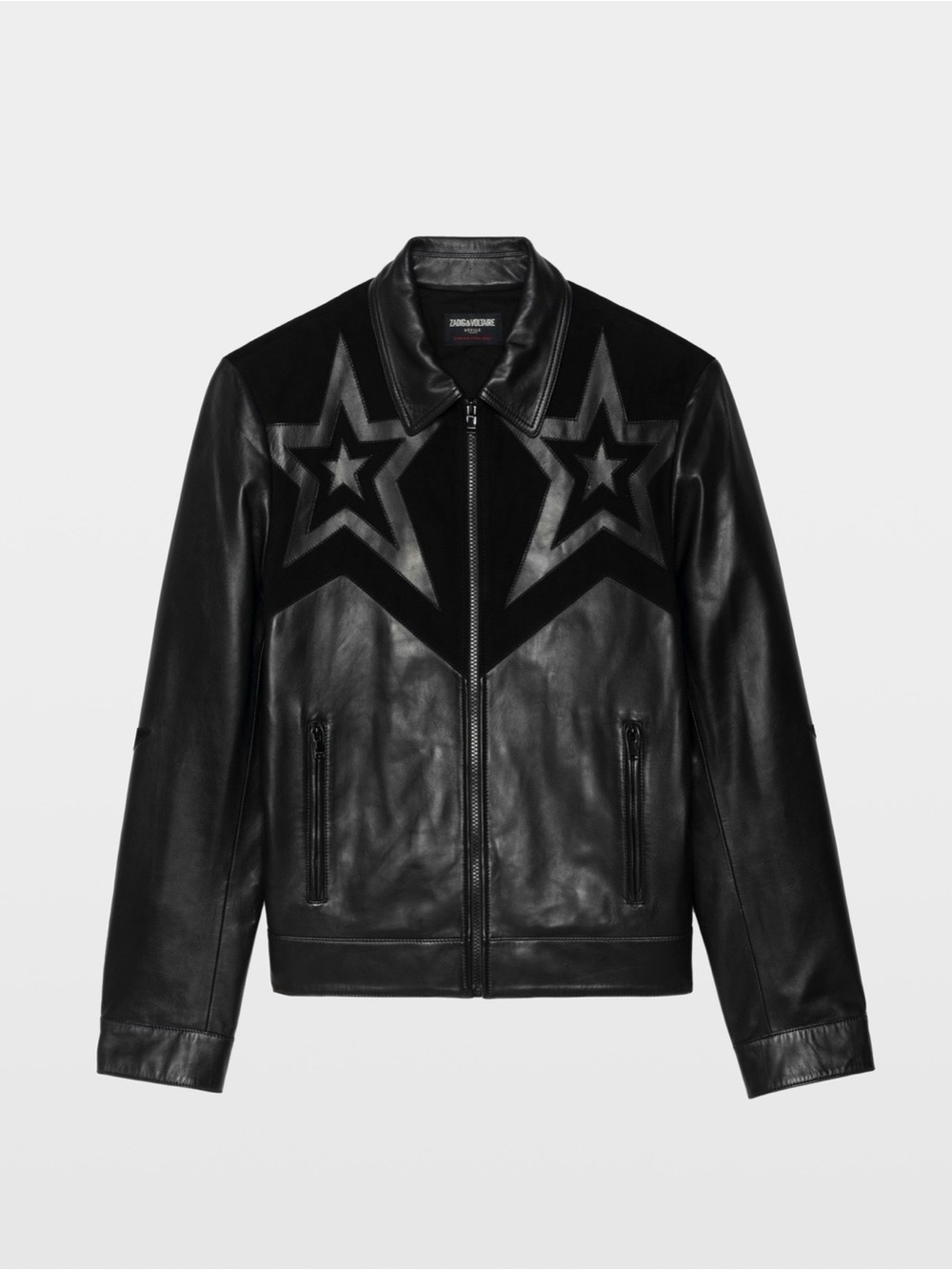 Zadig & Voltaire Locky Star Leather Jacket